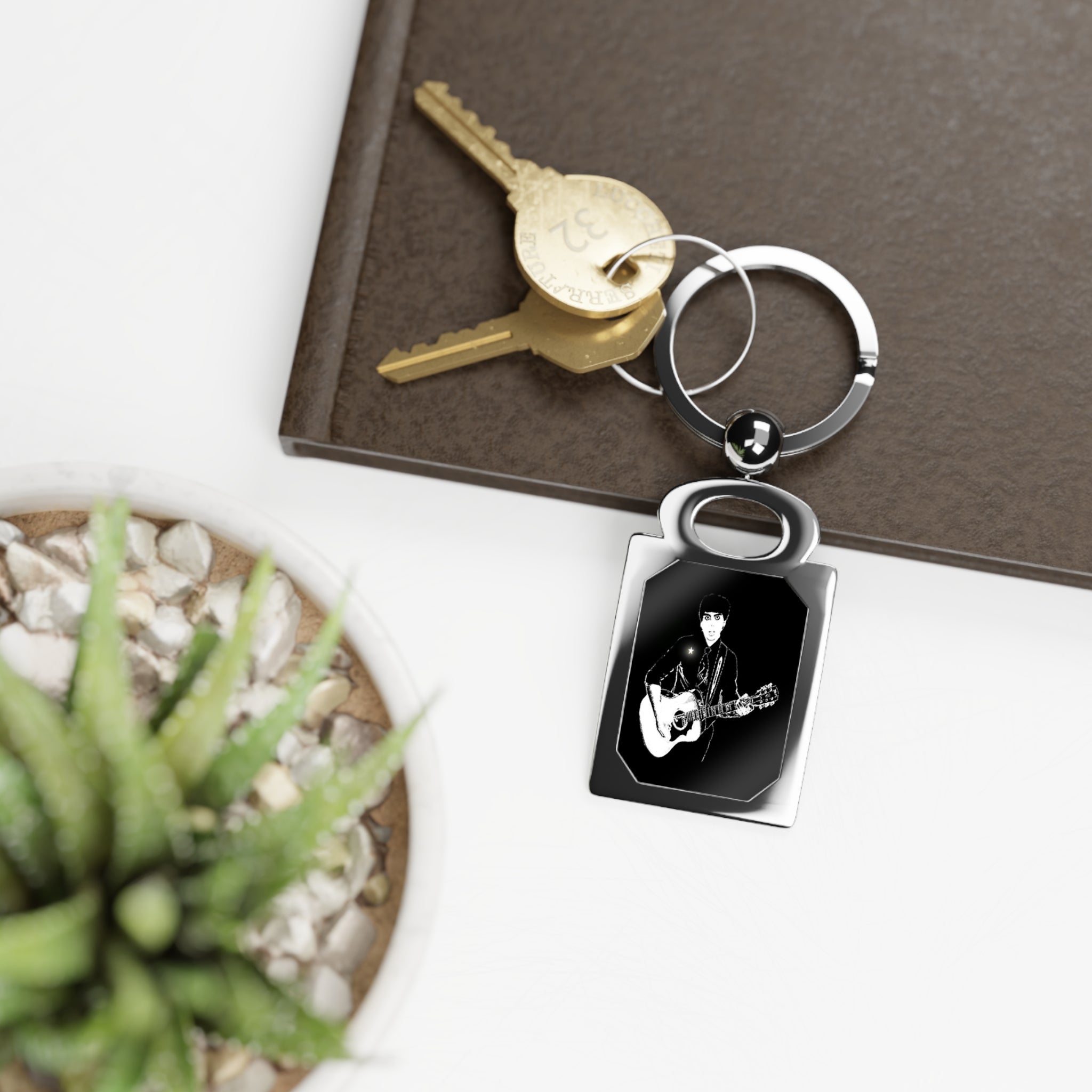 The Unsung Hero - Rectangle Keyring