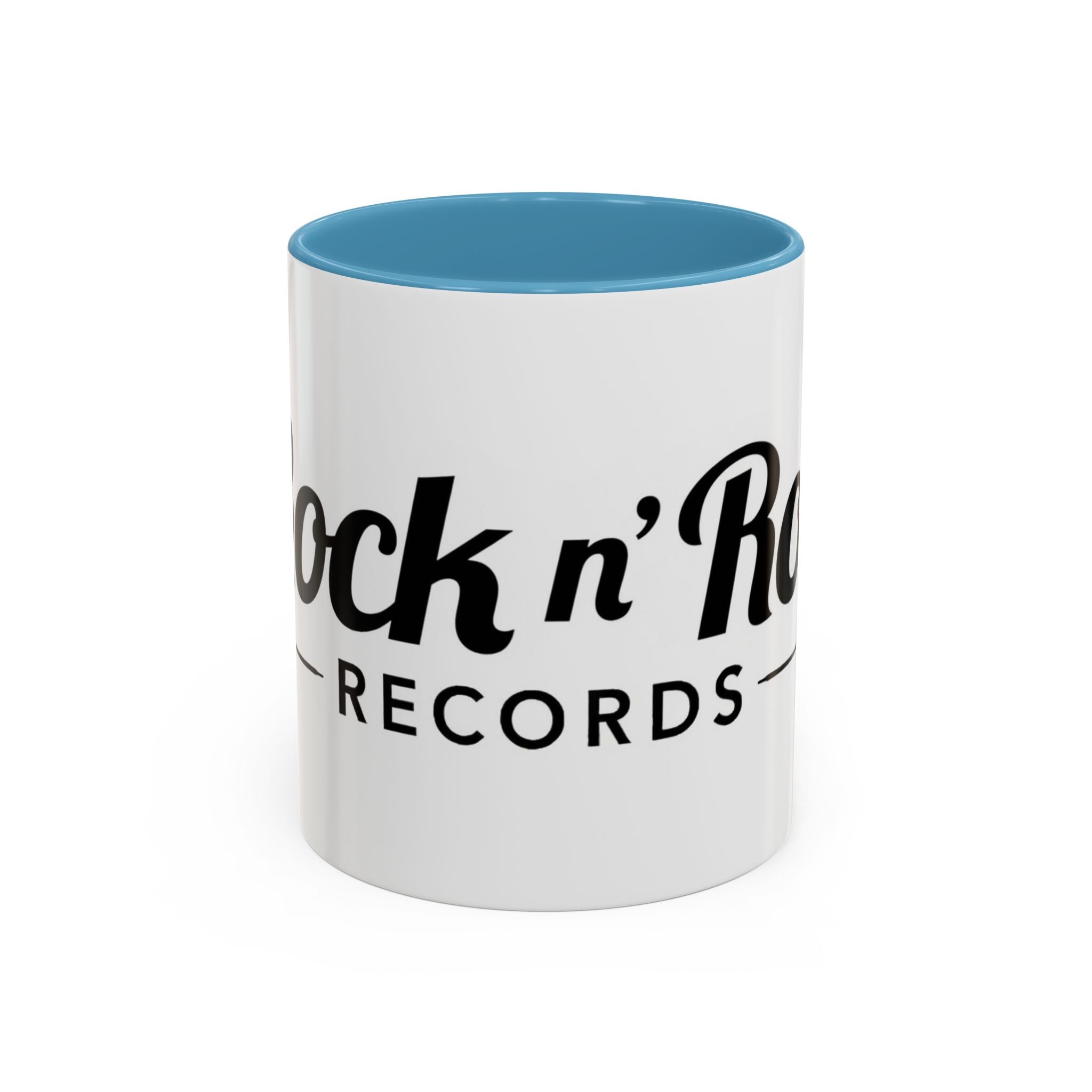 Rock n' Roll Records - Accent Coffee Mug