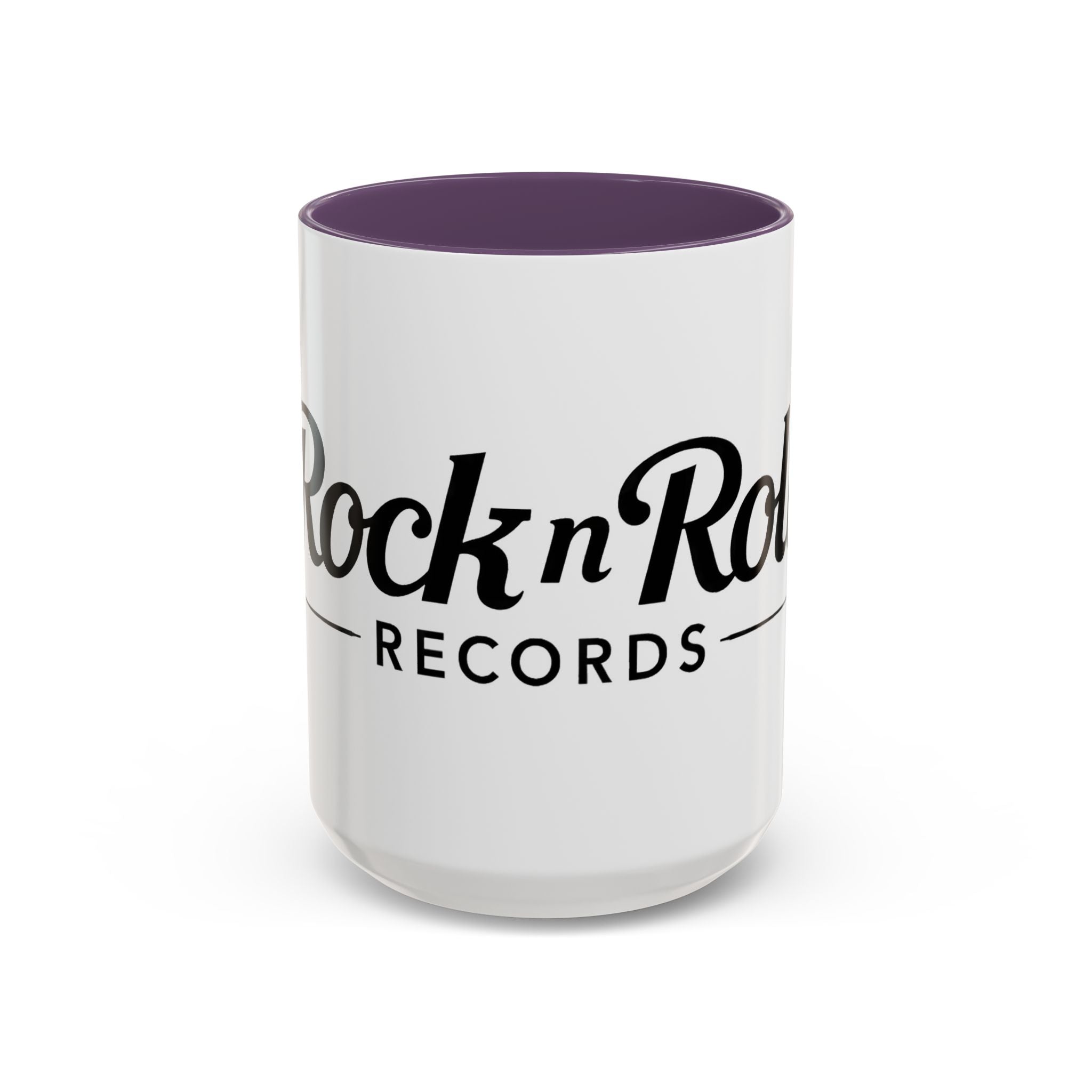 Rock n' Roll Records - Accent Coffee Mug