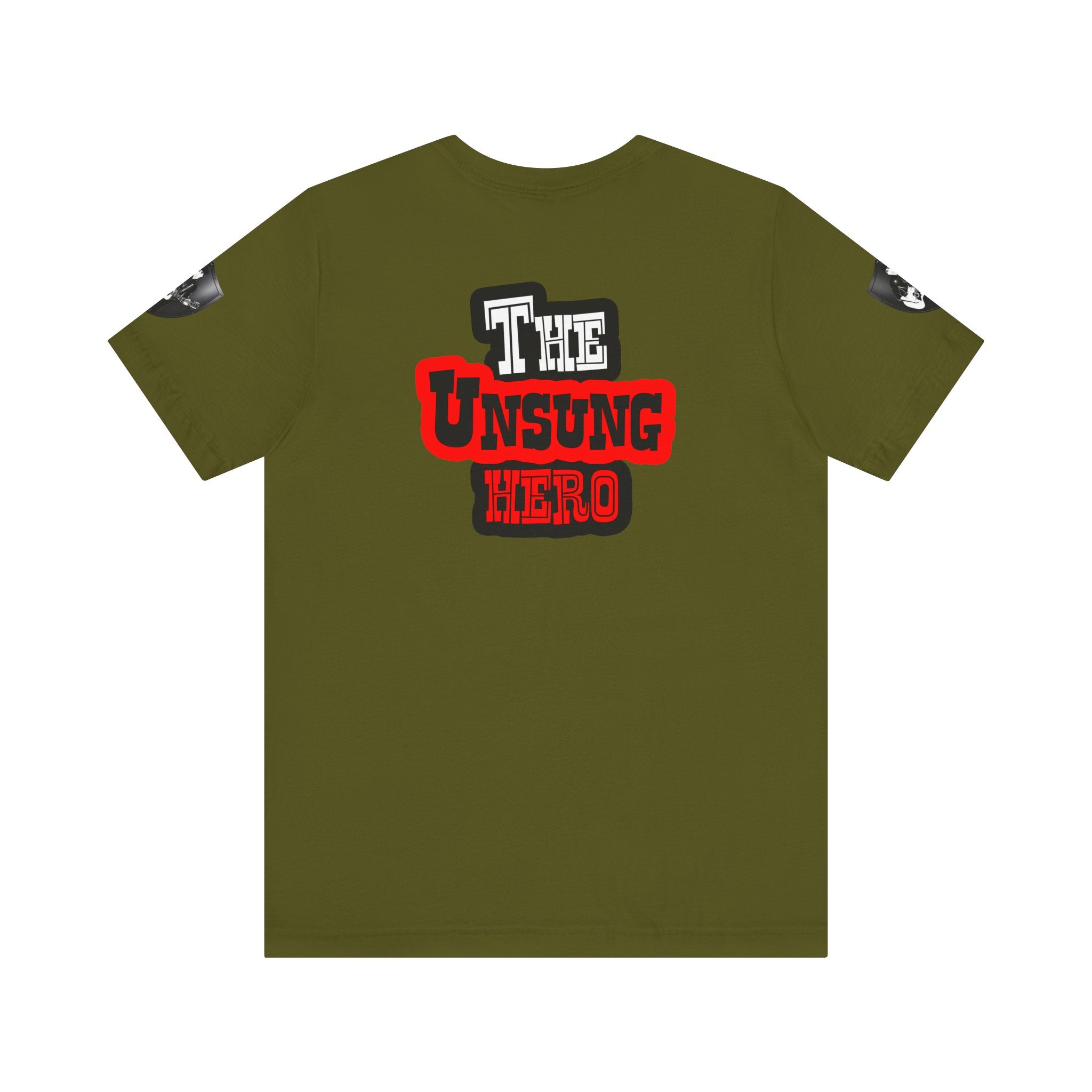 The Unsung Hero - Grey Skeleton T-Shirt [Unisex]