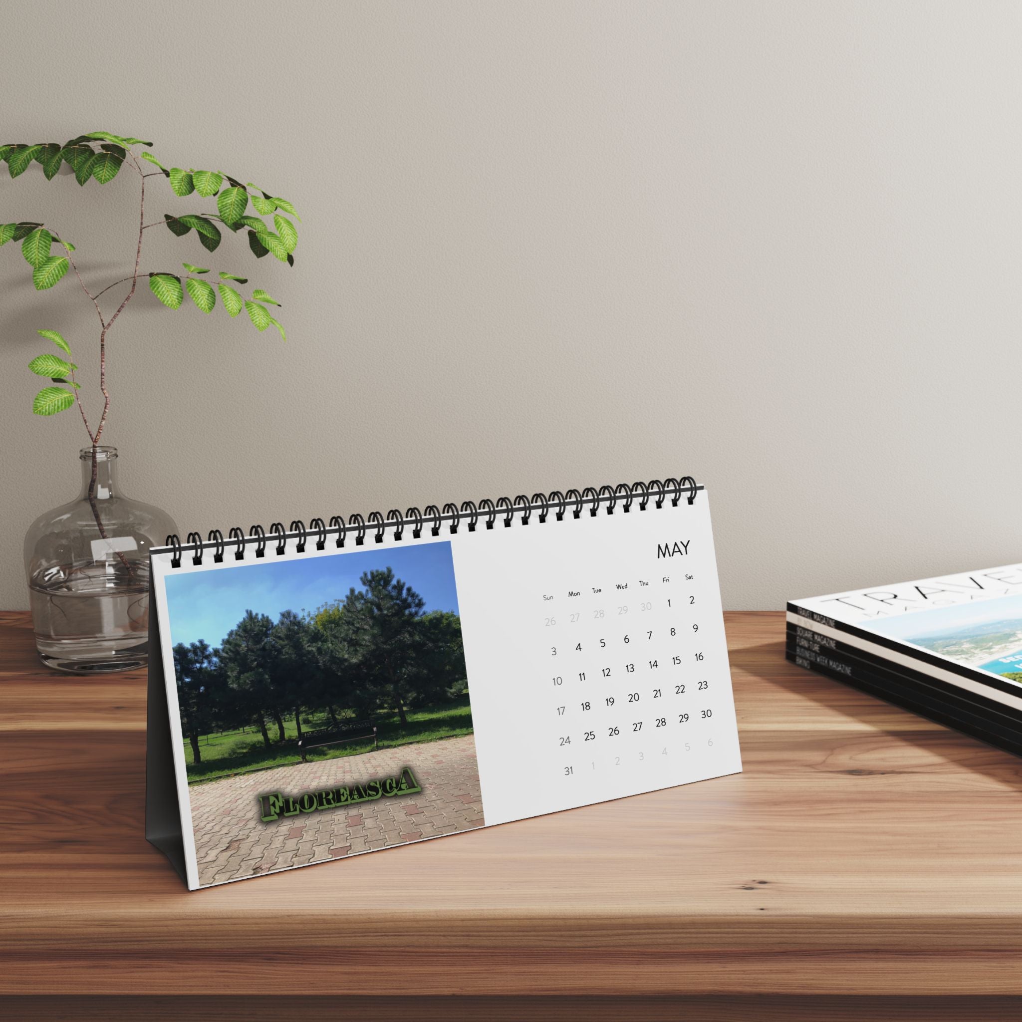 2026 Desktop Calendar — The Unsung Hero