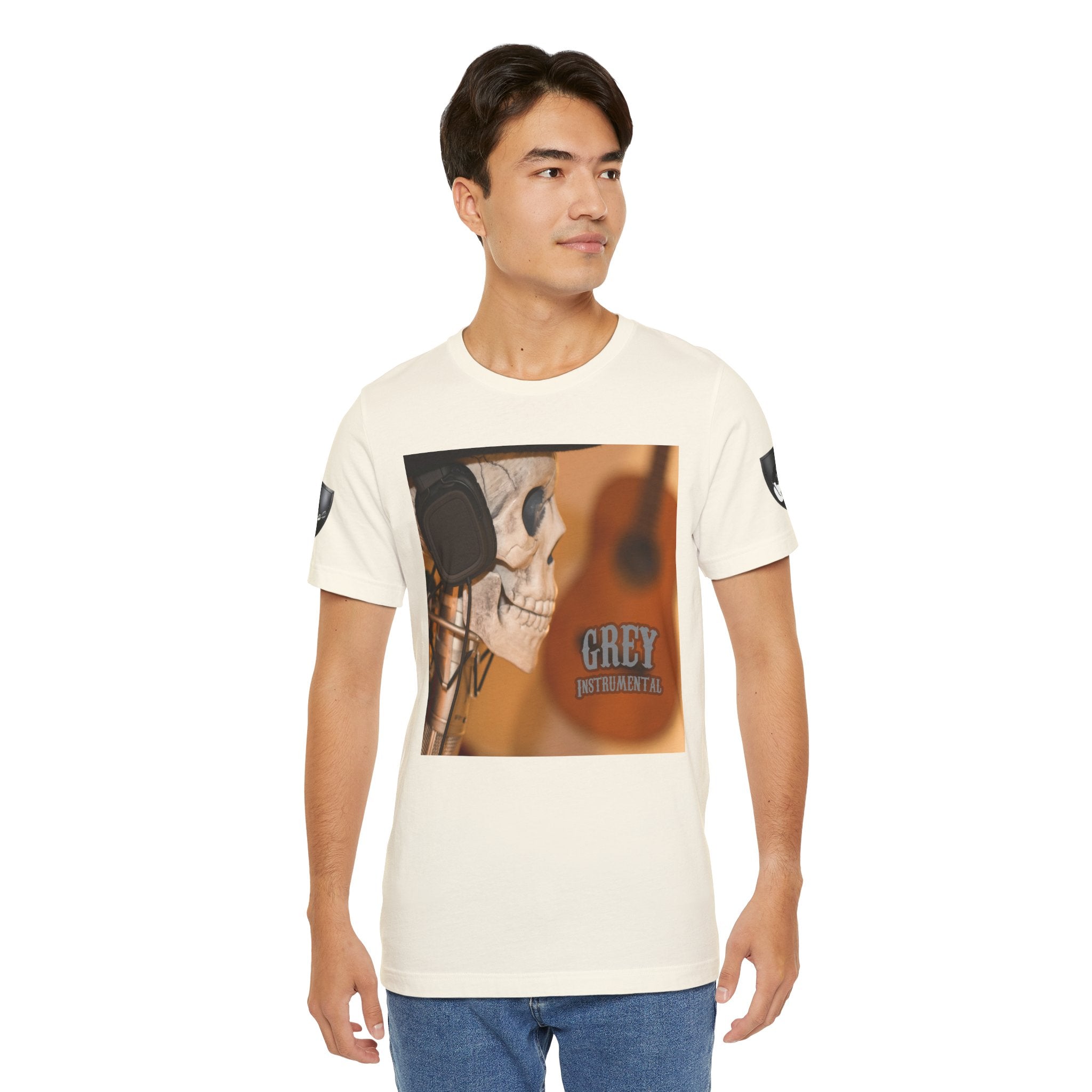 The Unsung Hero - Grey Skeleton T-Shirt [Unisex]