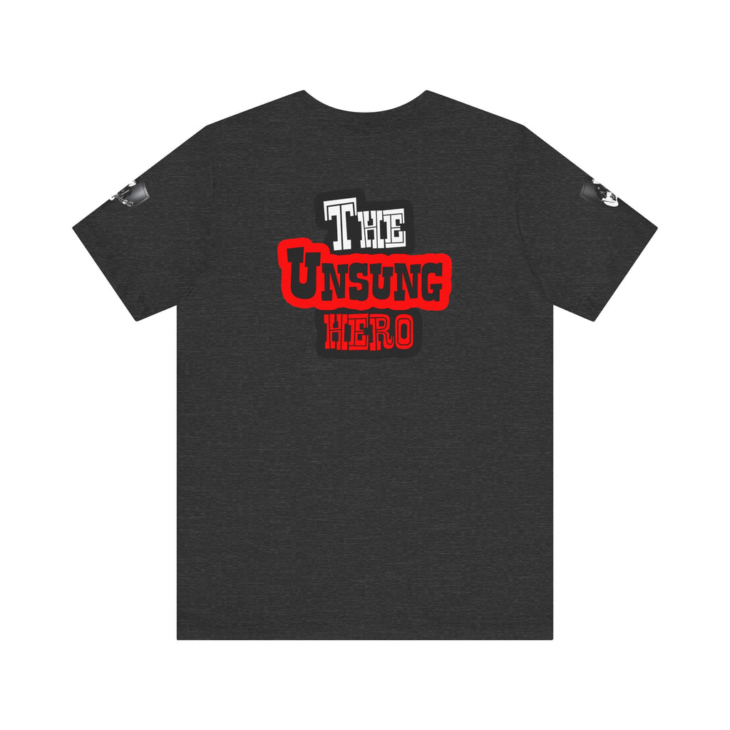The Unsung Hero - Grey Skeleton T-Shirt [Unisex]