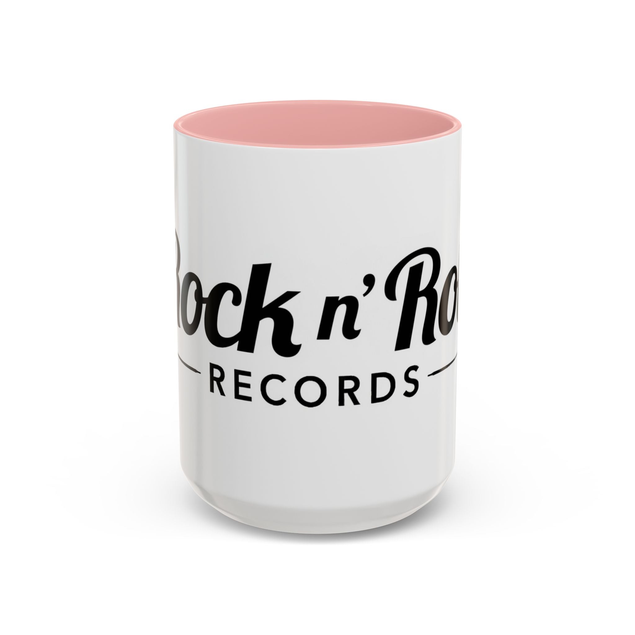 Rock n' Roll Records - Accent Coffee Mug